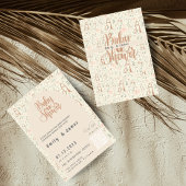 Bloem Geslacht onthullen Baby shower uitnodiging