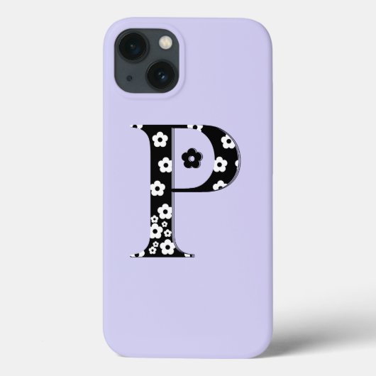 Bloem gevierd P Hoesje-Mate iPhone Case (Achterkant)