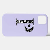 Bloem gevierd P Hoesje-Mate iPhone Case (Achterkant (horizontaal))