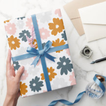 Bloem Gift Wrapping, Verjaardag Wrapping Papier