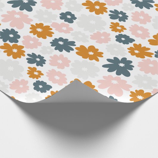 Bloem Gift Wrapping, Verjaardag Wrapping Papier (Hoek)