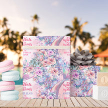Bloem Glitter Zeemeerminstaart 7e Verjaardag