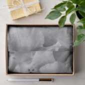 bloem grijs tissuepapier (Geschenk)