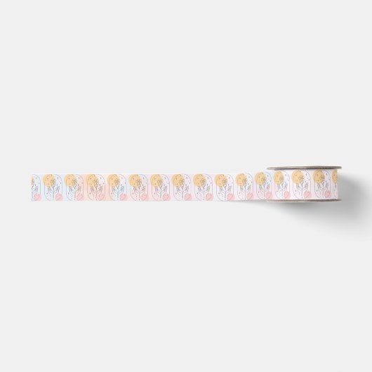 Bloem Grosgrain Lint (Voorkant)