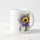 Bloem  grote koffiekop (Voorkant rechts)