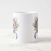 Bloem  grote koffiekop (Voorkant)