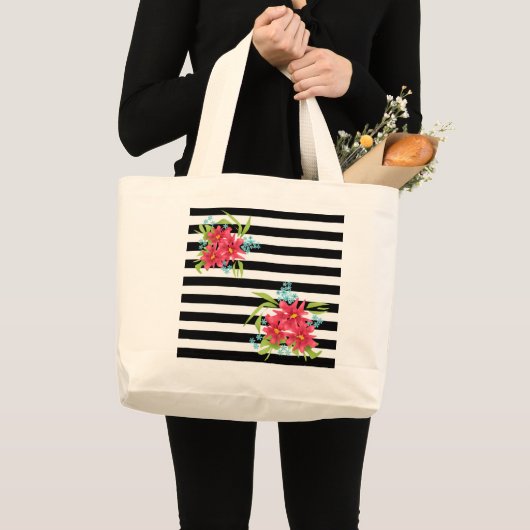 Bloem Grote Tote Bag (Voorkant (product))
