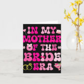 Bloem harten bruiloft huwelijk in mijn moeder van  kaart (Gele Bloem)