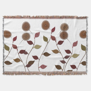 Bloem Herfst Floral Blanket Deken