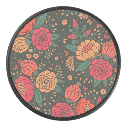 bloem hockey puck (Voorkant)