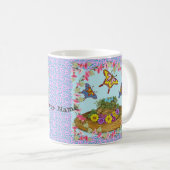 Bloem Hoed Nest Koffiemok (Voorkant rechts)