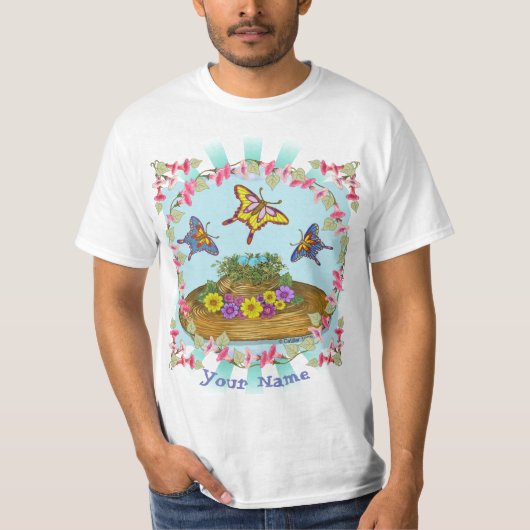 Bloem Hoed Nest t-shirt (Voorkant)