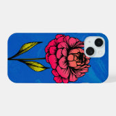 Bloem Hoesje voor Telefoon iPhone 15 Case (Achterkant horizontaal)