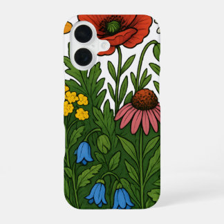 Bloem hoesjes iphone 16 hoesje