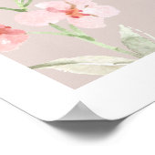 BLOEM HOME MUUR KUNST POSTER (Hoek)