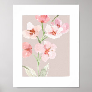 BLOEM HOME MUUR KUNST POSTER