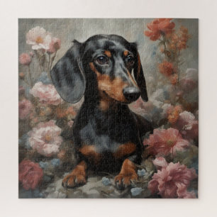 Bloem Hondenras Portretten 10 Legpuzzel