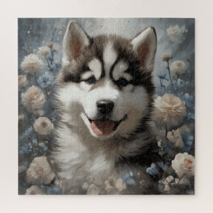 Bloem Hondenras Portretten 7 Legpuzzel