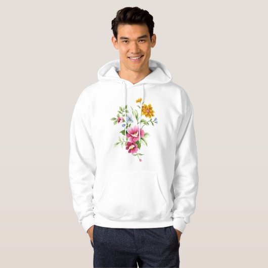Bloem Hoodie (Voorkant volledig)