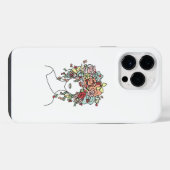 Bloem Hoofd iPhone Hoesje (Achterkant horizontaal)