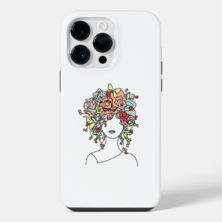 Bloem Hoofd iPhone 14 Pro Max Hoesje