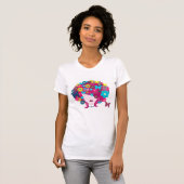 Bloem Hoofd T-shirt (Voorkant volledig)