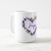 Bloem hoop 15 oz Ringer Mok (Voorkant links)