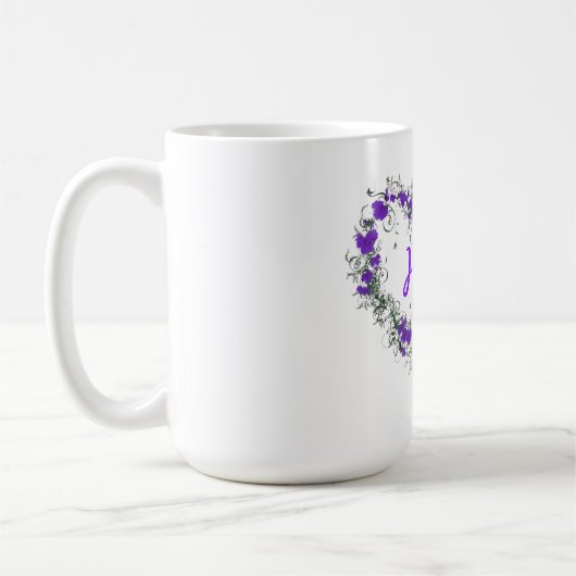 Bloem hoop 15 oz Ringer Mok (Links)