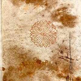 Bloem Houten Stempel