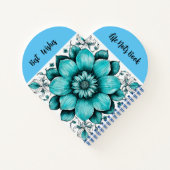 Bloem Hyper realistische Pen Illustratie Afdrukken Notitieboek (Achterkant)