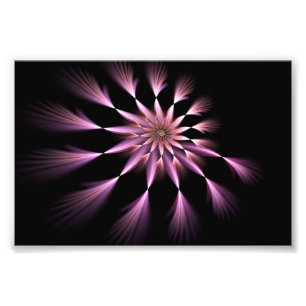 Bloem I - Fractal Art Fotouitbreiding Foto Afdruk