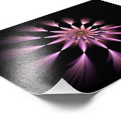 Bloem I - Fractal Art Photo Enlargement Foto Afdruk (Hoek)