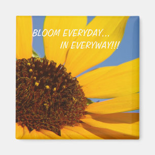 BLOEM IEDERE DAG... IN ELKE WEG!!! MAGNEET