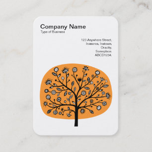 Bloem II - Licht Oranje Visitekaartje