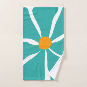 Bloem Illustratie Bad Handdoek (Handdoek)