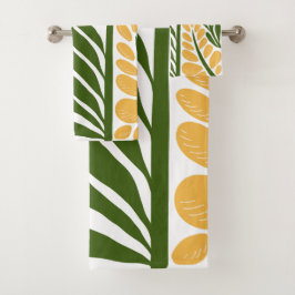 Bloem Illustratie Bad Handdoek