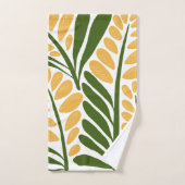Bloem Illustratie Bad Handdoek (Handdoek)