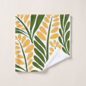 Bloem Illustratie Bad Handdoek (Wasdoekje)