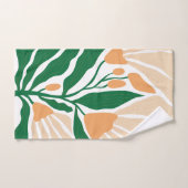 Bloem Illustratie Bad Handdoek (Handdoek)