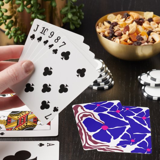 Bloem Illustratie Kunstwerk Pokerkaarten (Insitu)