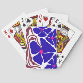 Bloem Illustratie Kunstwerk Pokerkaarten (Achterkant)