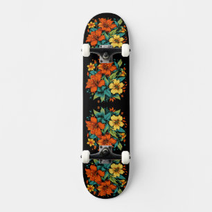 Bloem Illustratie Persoonlijk Skateboard