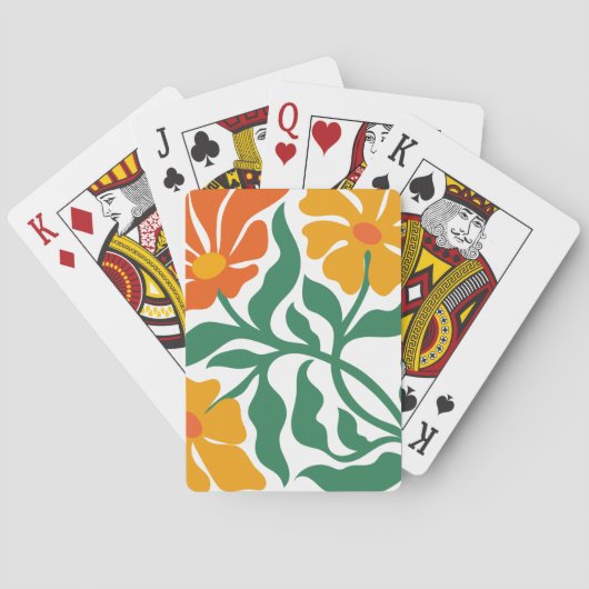Bloem Illustratie Pokerkaarten (Achterkant)