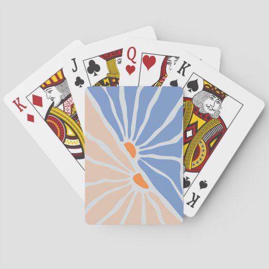 Bloem Illustratie Pokerkaarten (Achterkant)