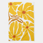 Bloem Illustratie Theedoek (Verticaal)