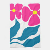 Bloem Illustratie Theedoek (Verticaal)