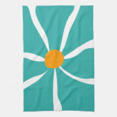 Bloem Illustratie Theedoek (Verticaal)