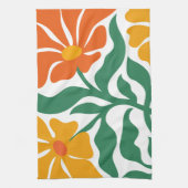 Bloem Illustratie Theedoek (Verticaal)
