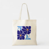 Bloem Illustratie Tote Bag (Achterkant)