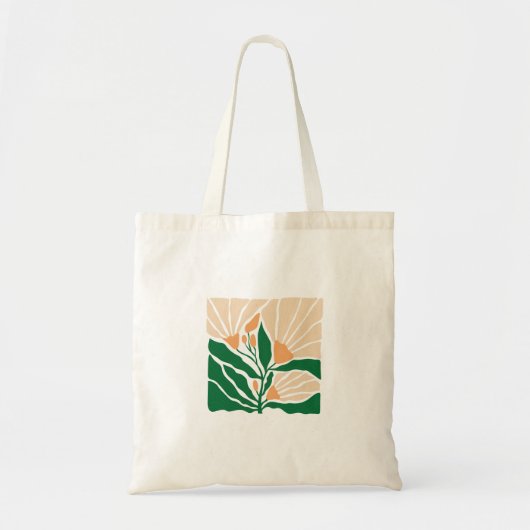 Bloem Illustratie Tote Bag (Voorkant)